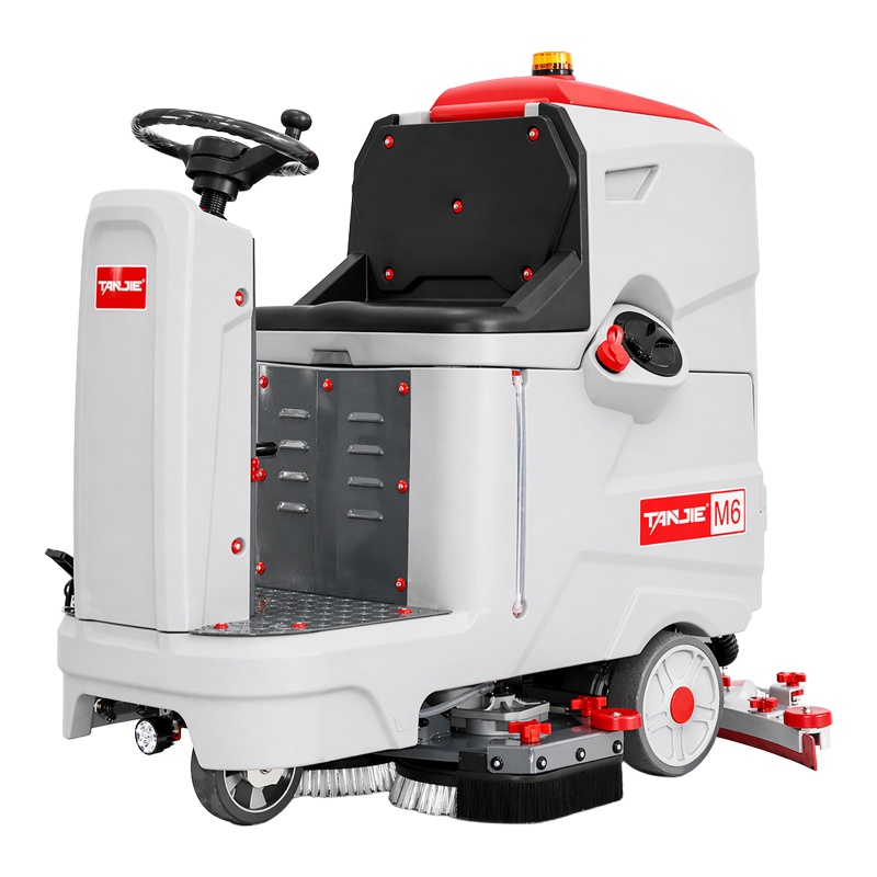 江门坦洁驾驶式洗地机M6【双刷】